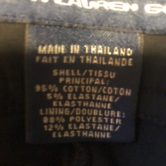 VTG Y2K Ralph Lauren Golf Skirt Attached Shorts Pockets Black Size 2 Stretch - Picture 8 of 9